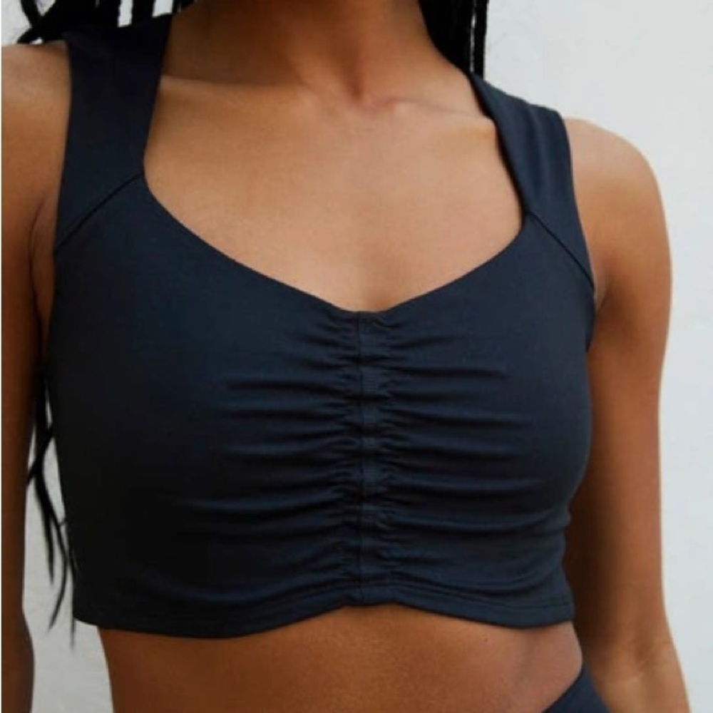 Free People Pleats and Thank You crop tank size M NWT